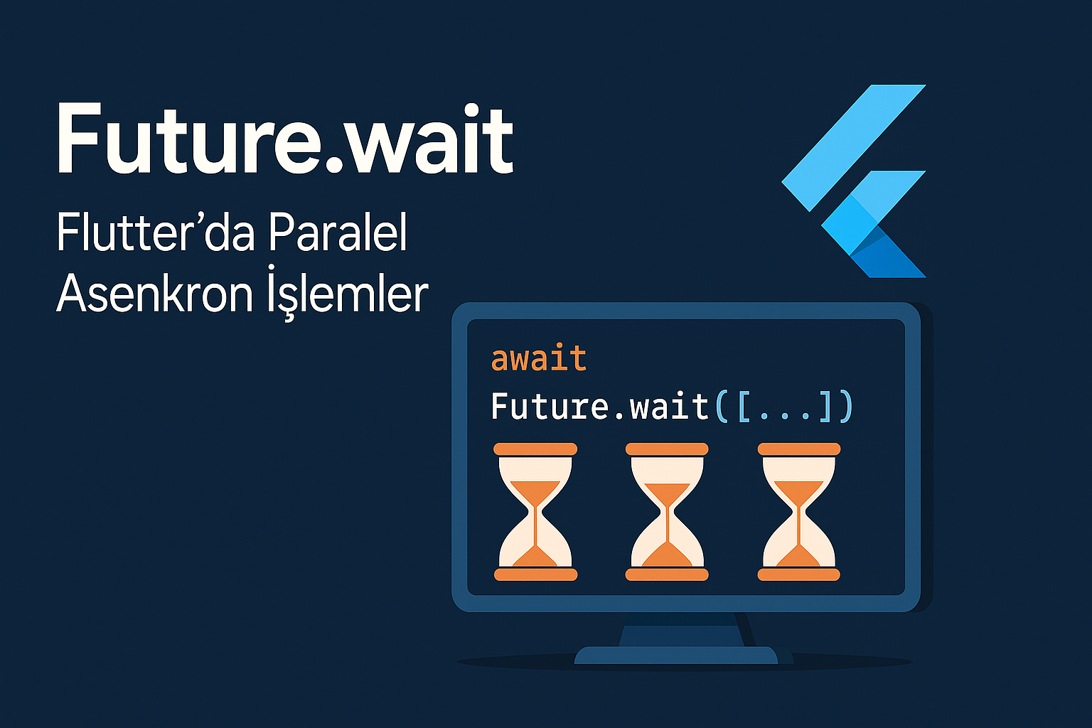 Flutter’da Future.wait Kullanımı: Asenkron İşlemleri Etkili Yönetme